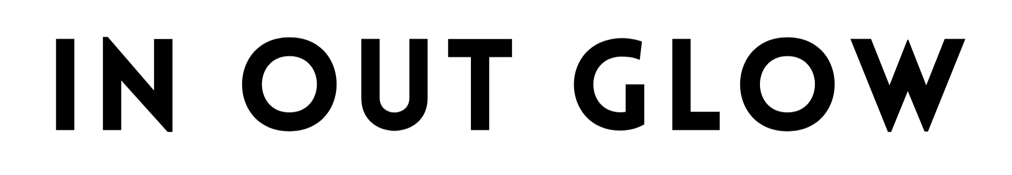 In Out Glow Logo